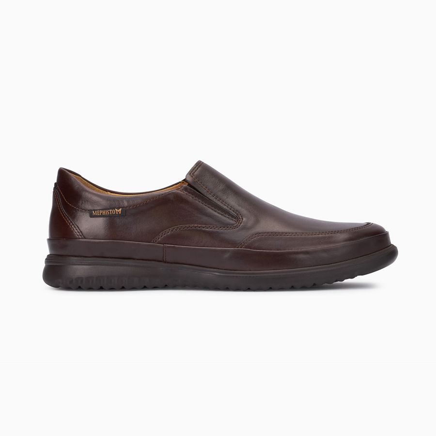 Mephisto TWAIN Læder Sko 2149308-IP - Loafers Herre Mørke Brune